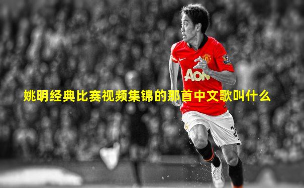 姚明经典比赛视频集锦的那首中文歌叫什么