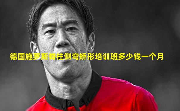 德国施罗斯脊柱侧弯矫形培训班多少钱一个月
