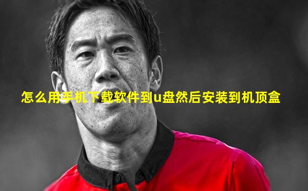 怎么用手机下载软件到u盘然后安装到机顶盒