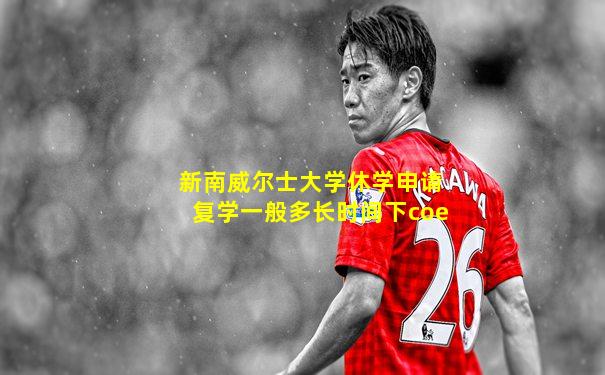 新南威尔士大学休学申请复学一般多长时间下coe