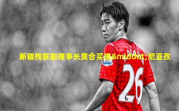 新疆残联副理事长莫合买提·尼亚孜