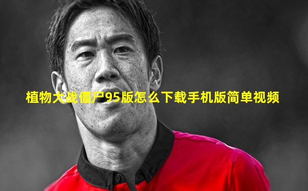 植物大战僵尸95版怎么下载手机版简单视频