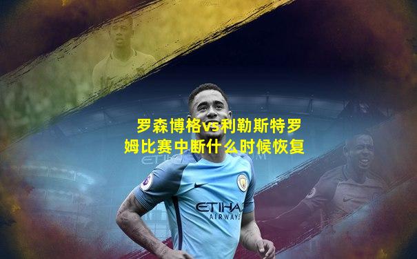 罗森博格vs利勒斯特罗姆比赛中断什么时候恢复