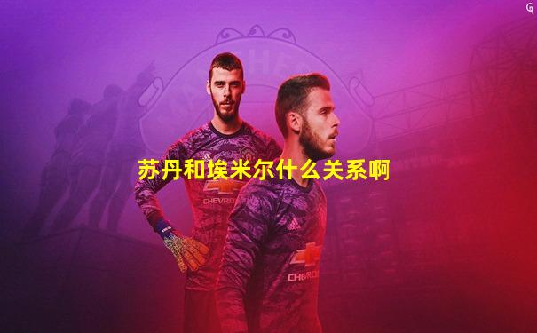 苏丹和埃米尔什么关系啊